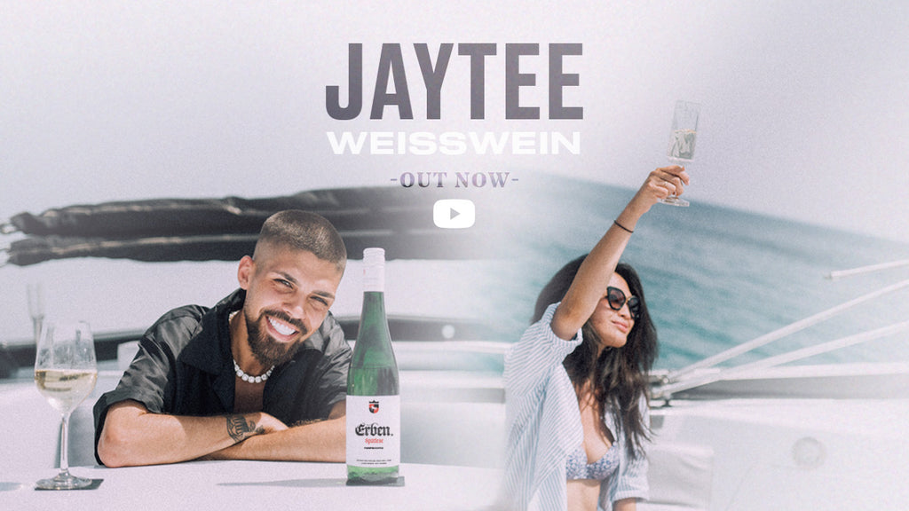 YouTube Video zum Song von JayTee "Weißwein" mit ERBEN Spätlese Feinfruchtig