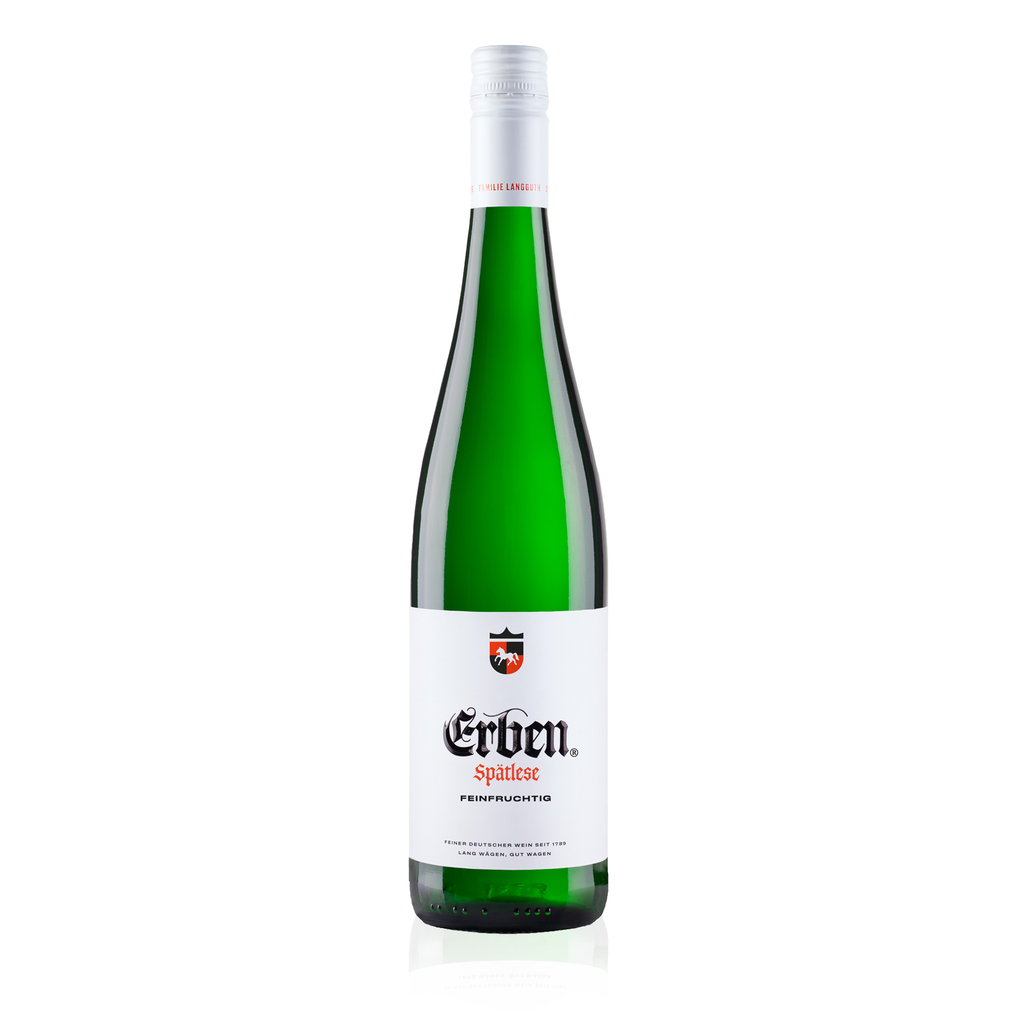 ERBEN Spätlese Feinfruchtig 0,75l - feinfruchtiger, deutscher Prädikatswein - Weißwein 