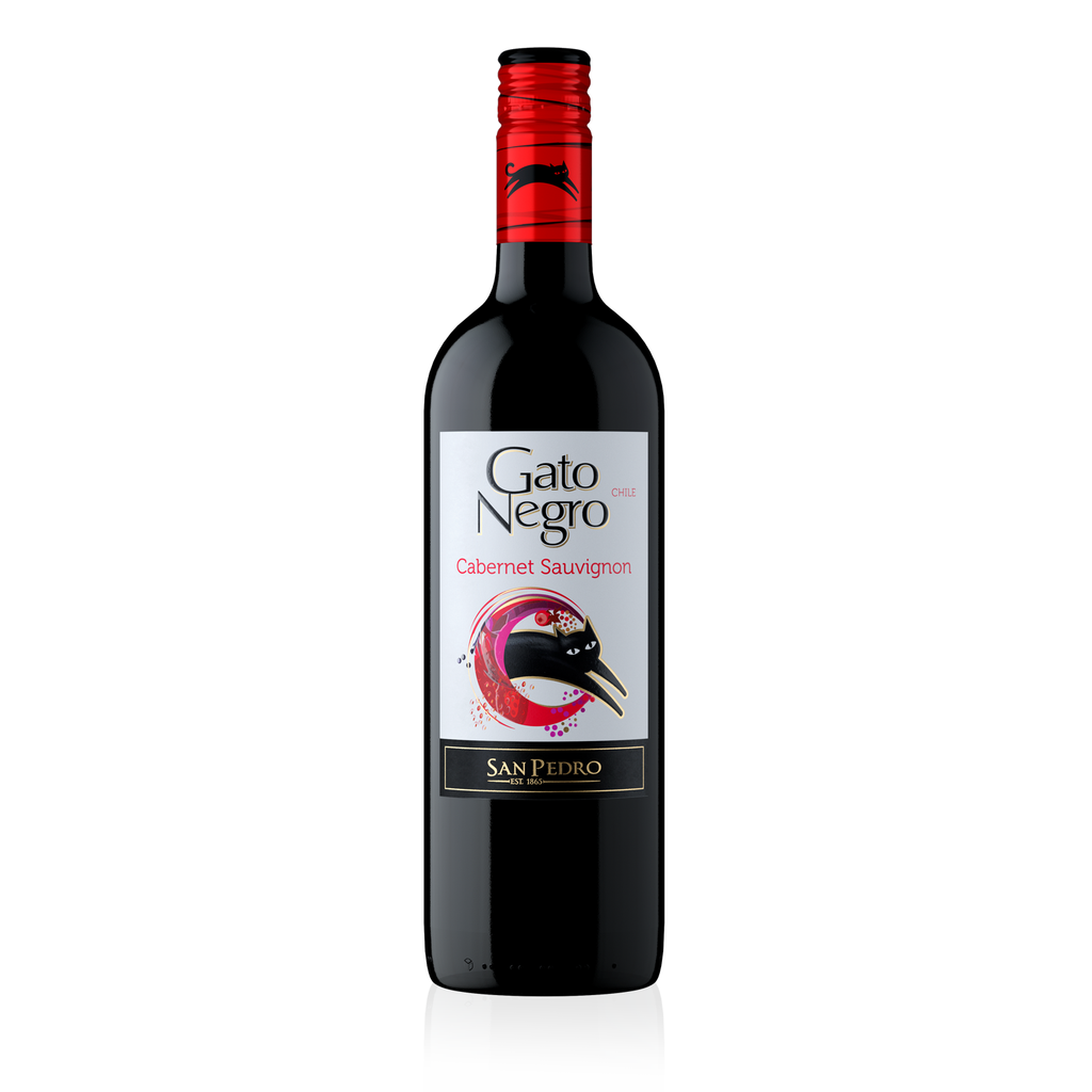 GATO NEGRO Cabernet Sauvignon 0,75l - trockener Rotwein aus Chile