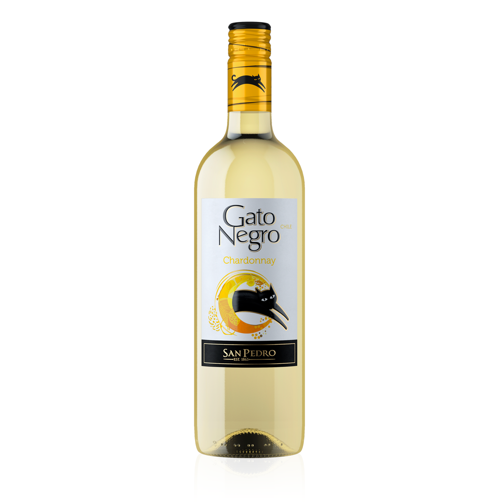 GATO NEGRO Chardonnay 0,75l - trockener Weißwein aus Chile 