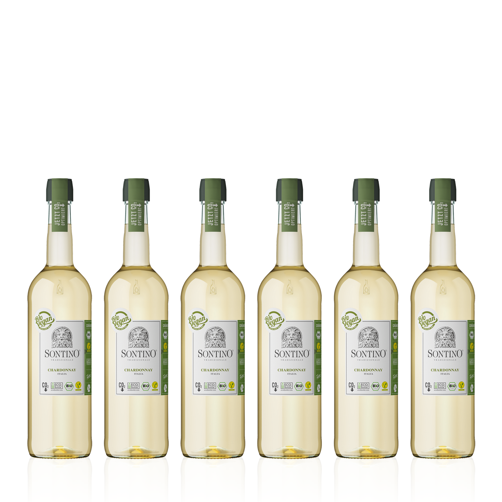 0,75l BioVegan SONTINO® Chardonnay kaufen Halbtrocken